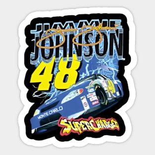 Jimmie Johnson Vintage Sticker